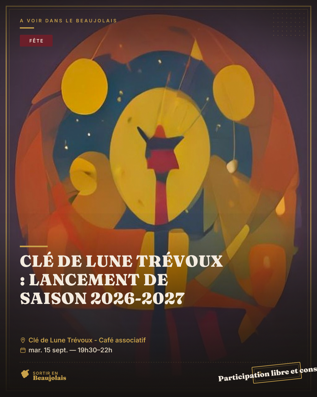 Clé de lune Trévoux : lancement de saison 2026-2027