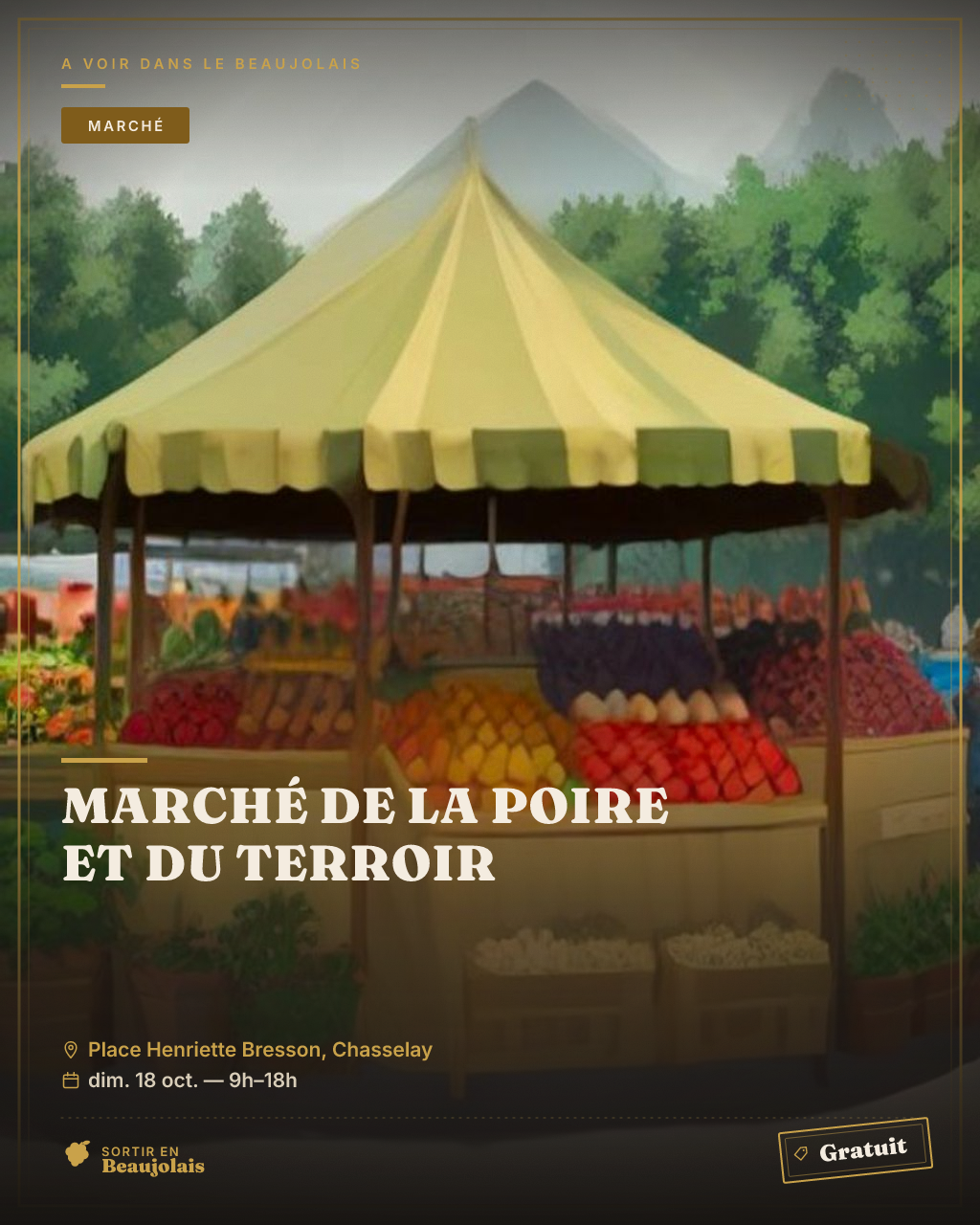 Marché de la Poire et du Terroir