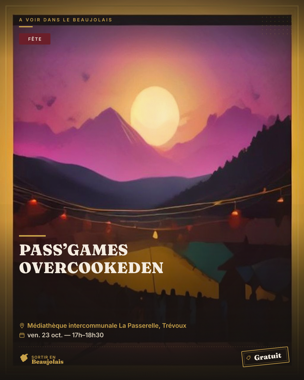 Pass’Games Overcookeden