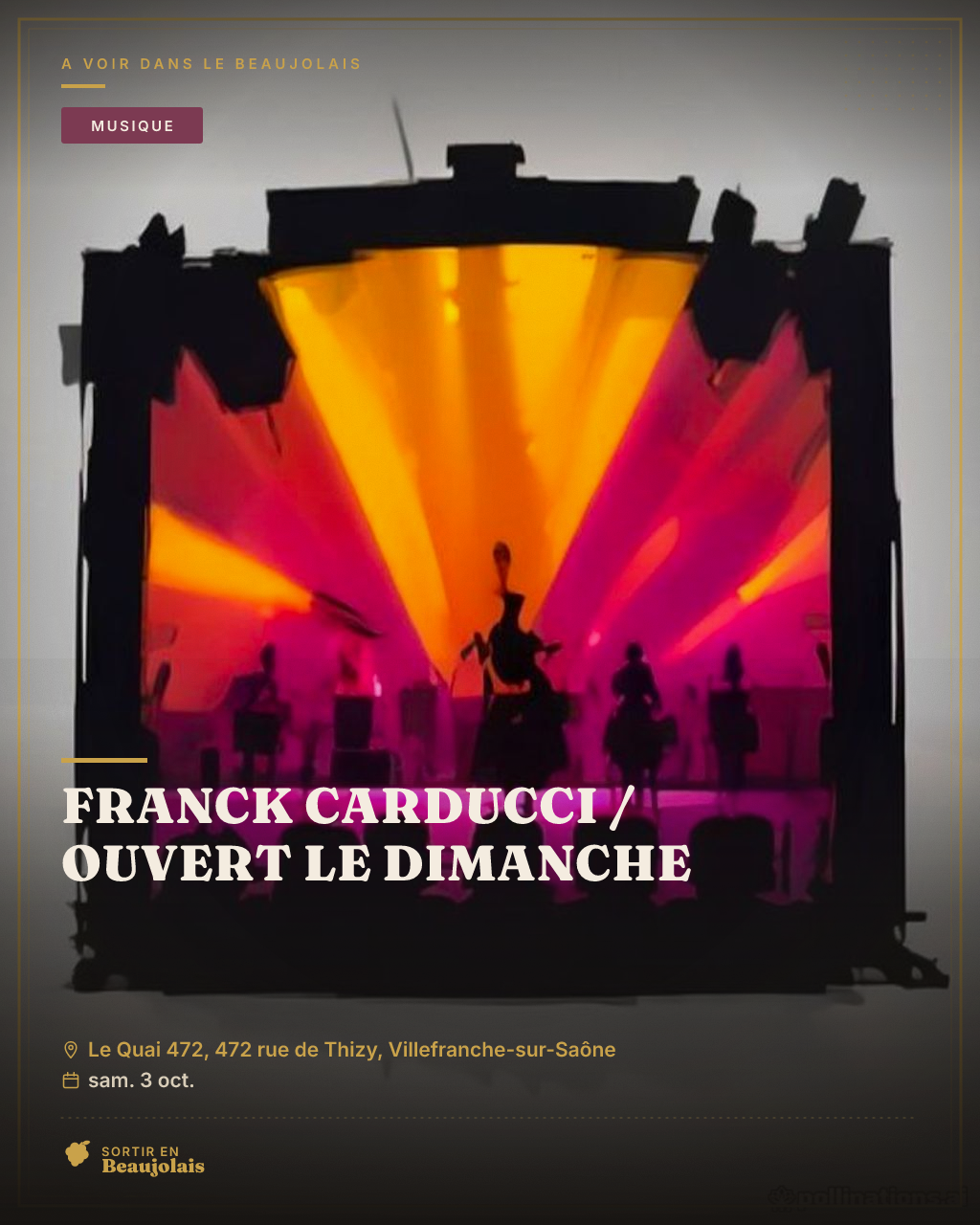 Franck Carducci / Ouvert le Dimanche
