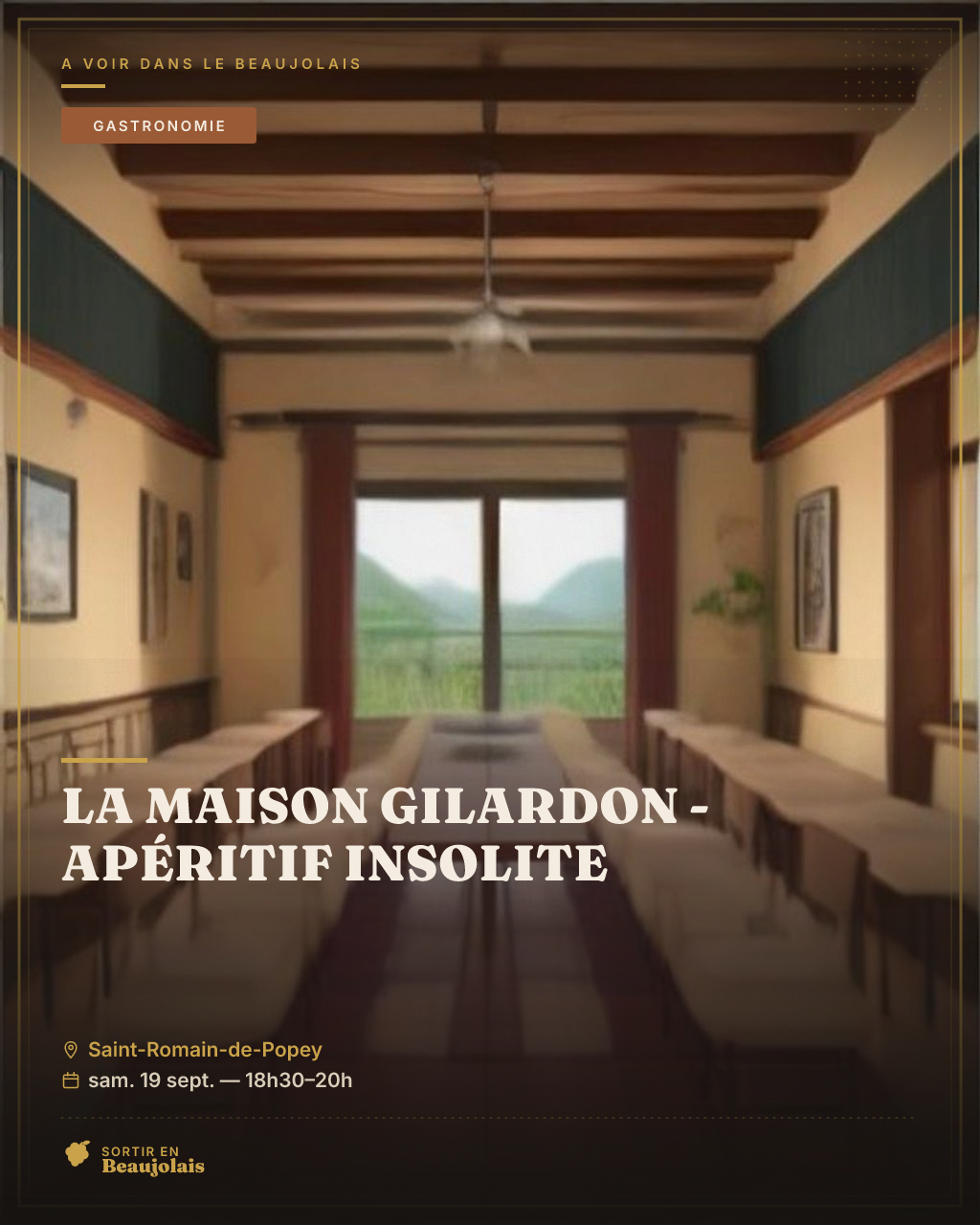La Maison Gilardon - Apéritif Insolite