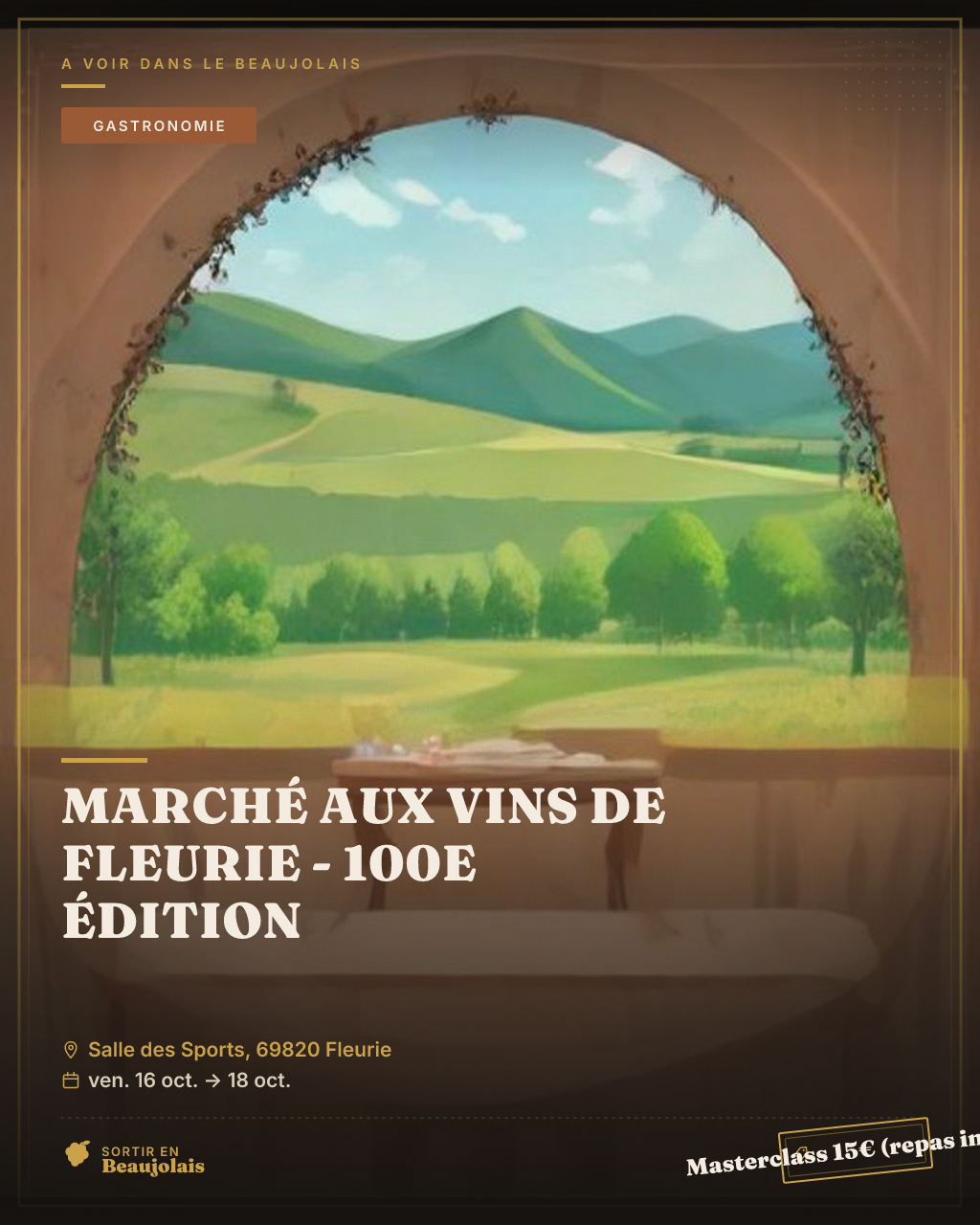 Marché aux Vins de Fleurie - 100e édition
