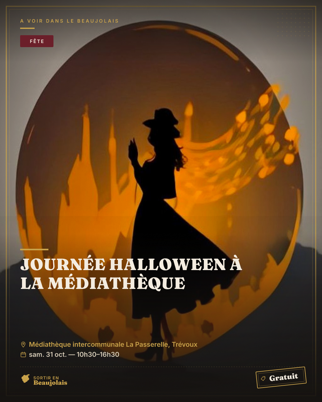 Journée Halloween à la médiathèque