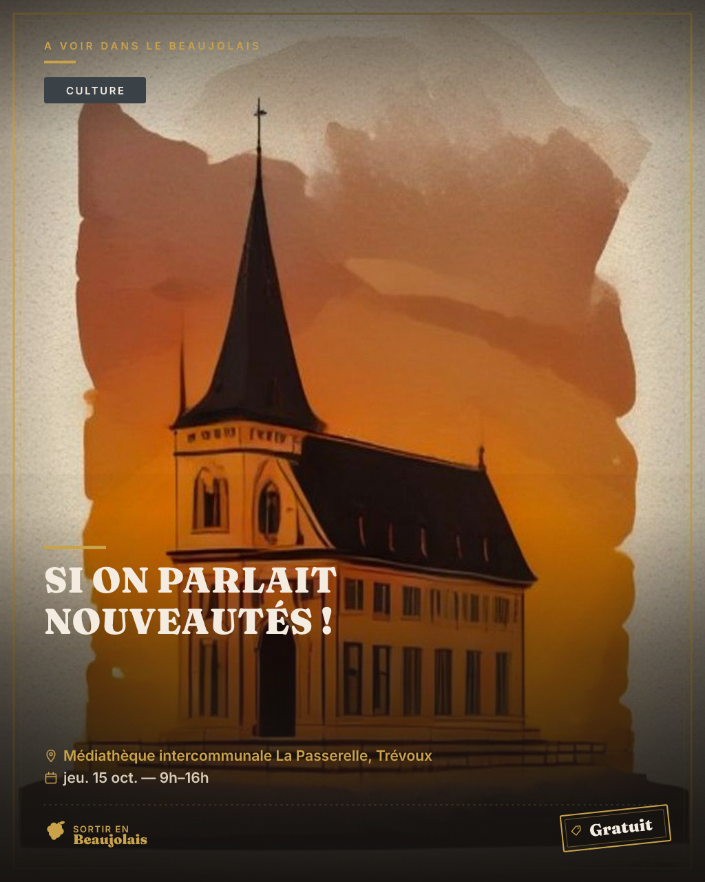Si on parlait nouveautés !