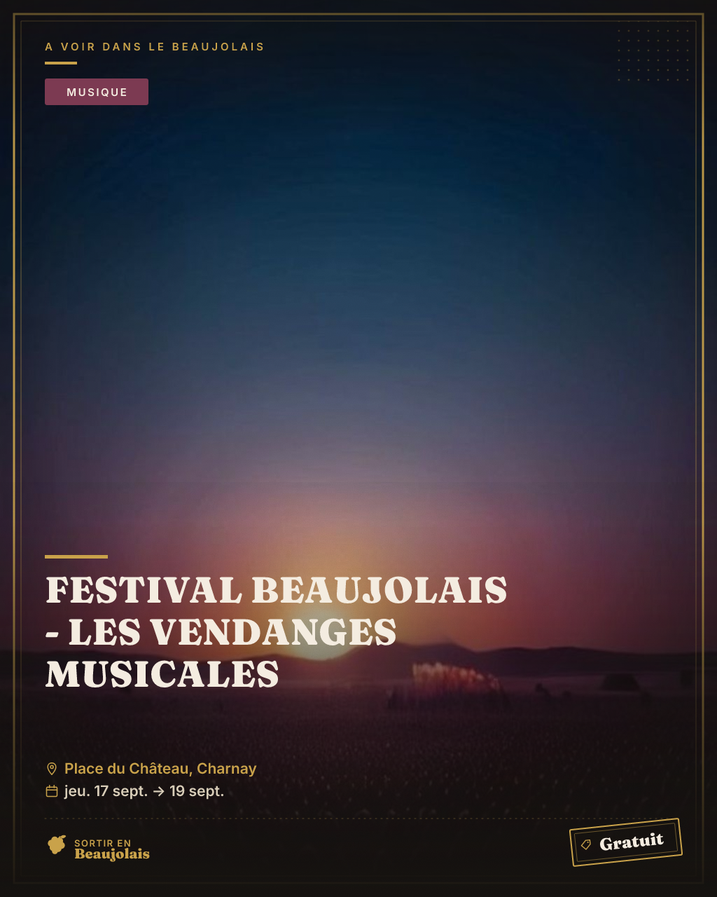 Festival Beaujolais - Les Vendanges Musicales