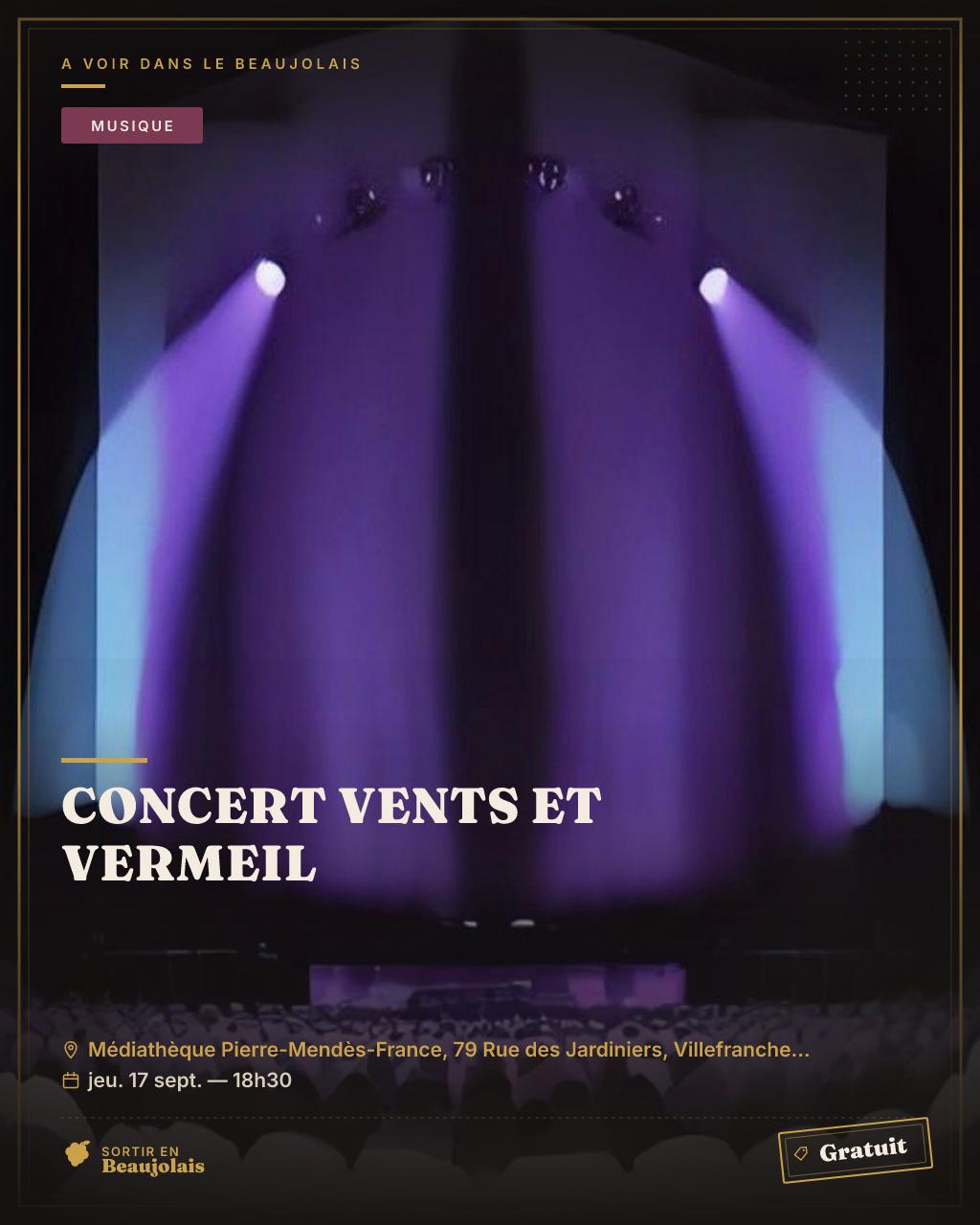 Concert Vents et Vermeil