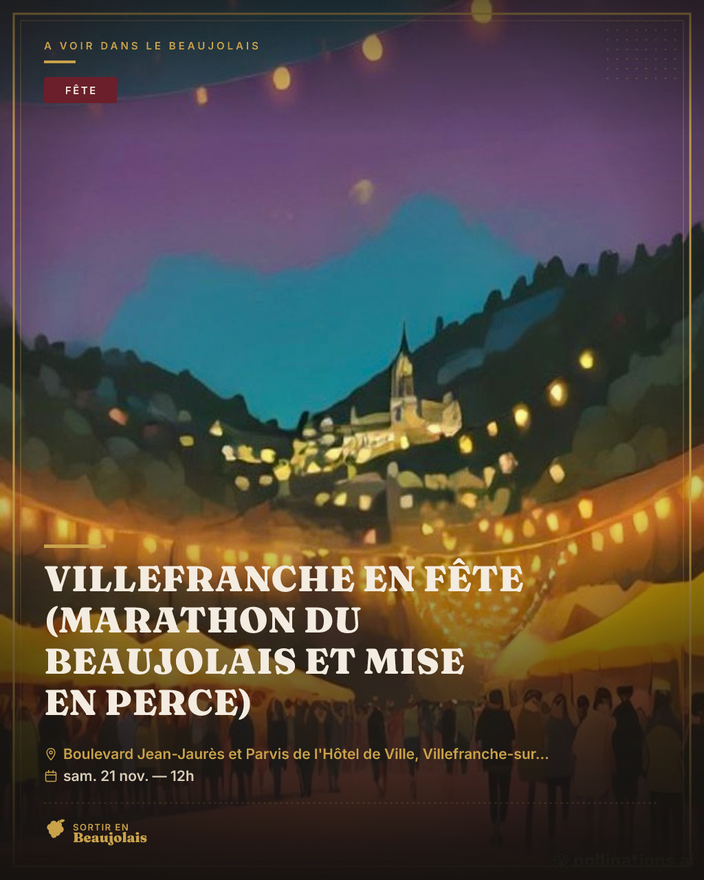 Villefranche en fête (Marathon du Beaujolais et mise en perce)