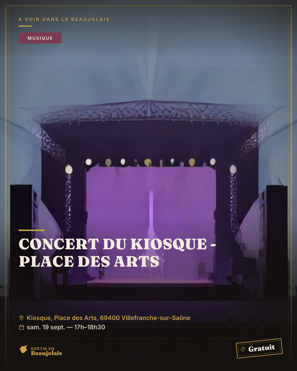 Concert du Kiosque - Place des Arts